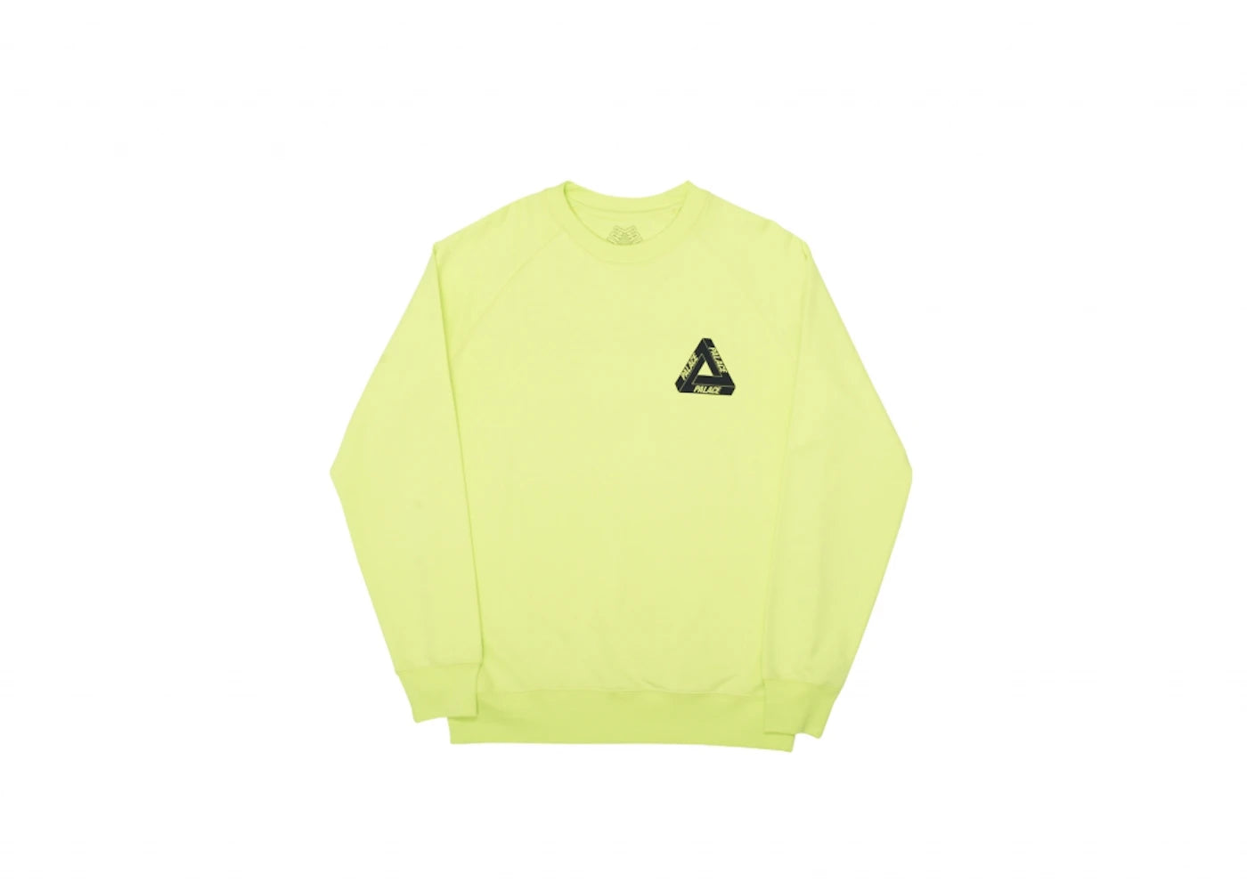 Palace Tri-Ferg Crew Fluro Yellow