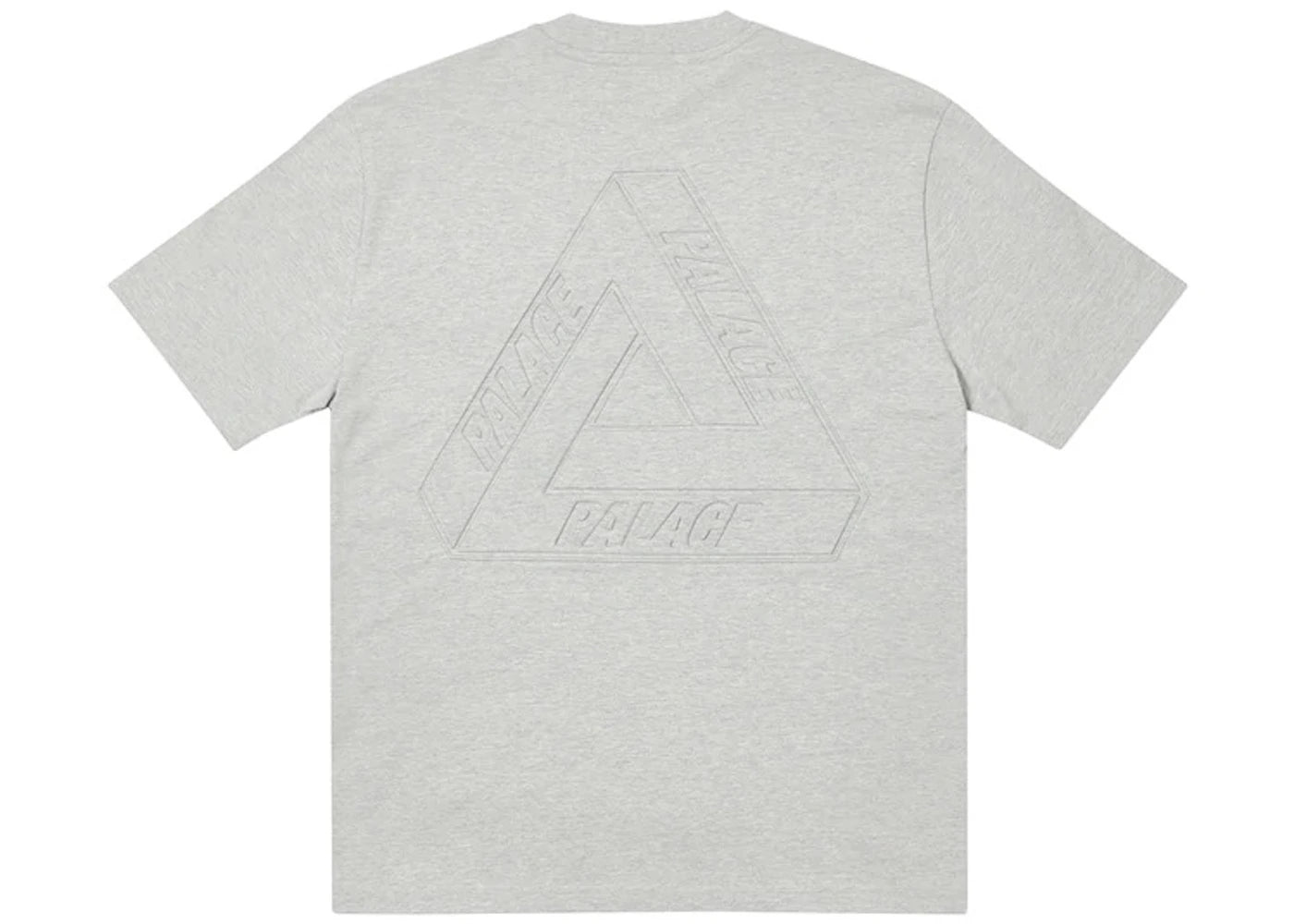 Palace Tri-Ferg Embossed T-shirt Grey Marl