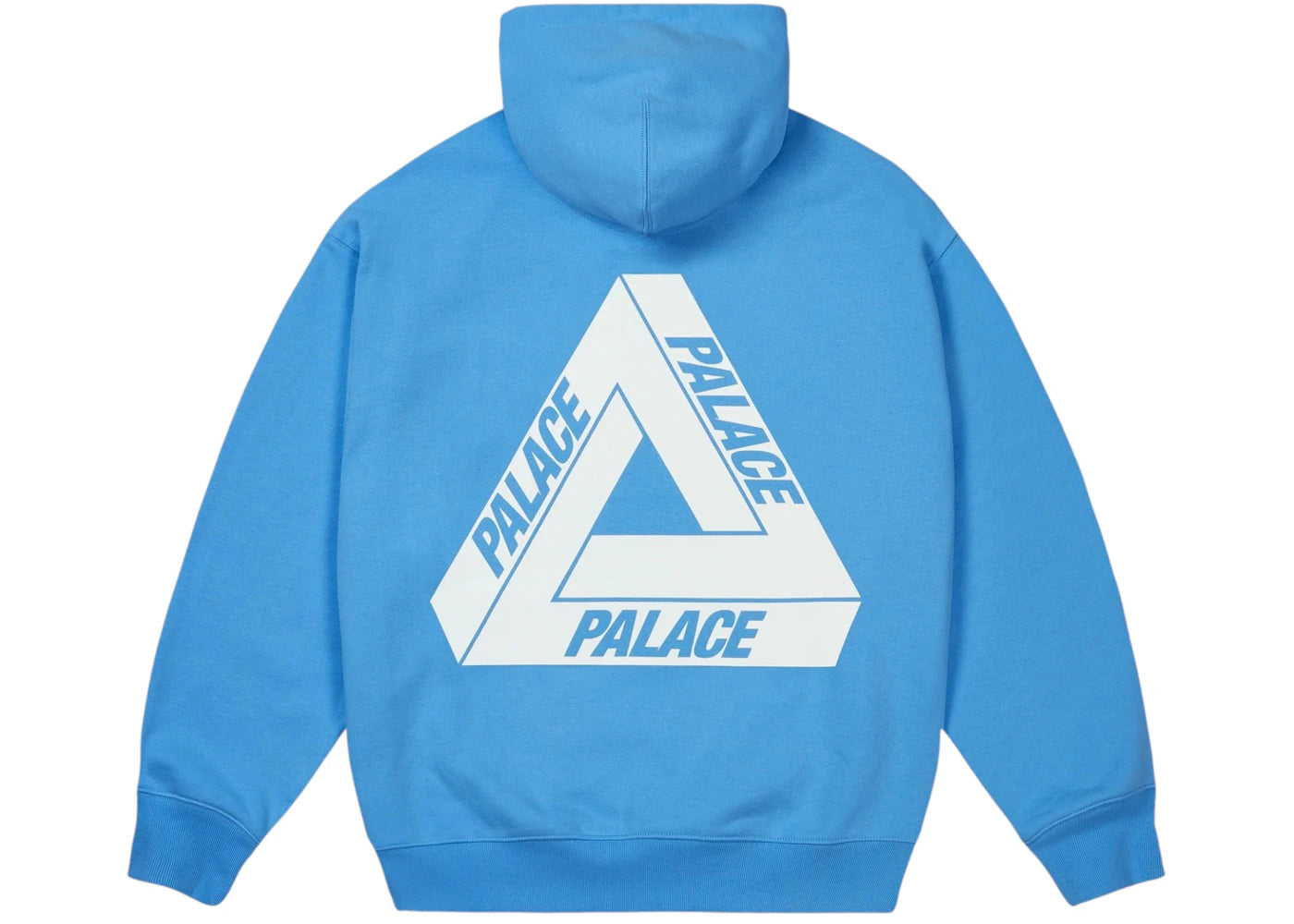 Palace Tri-Ferg Hood Ocean Blue