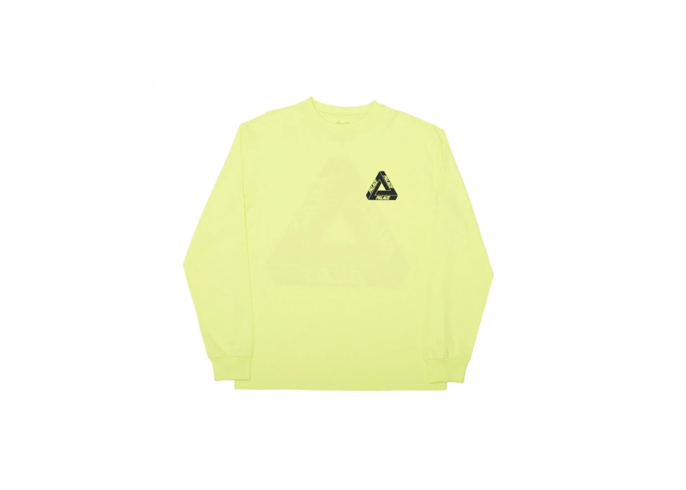 Palace Tri-Ferg Longsleeve Fluro Yellow