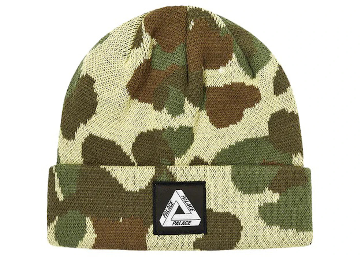 Palace Tri-Ferg Patch Beanie (SS23) Duck Camo