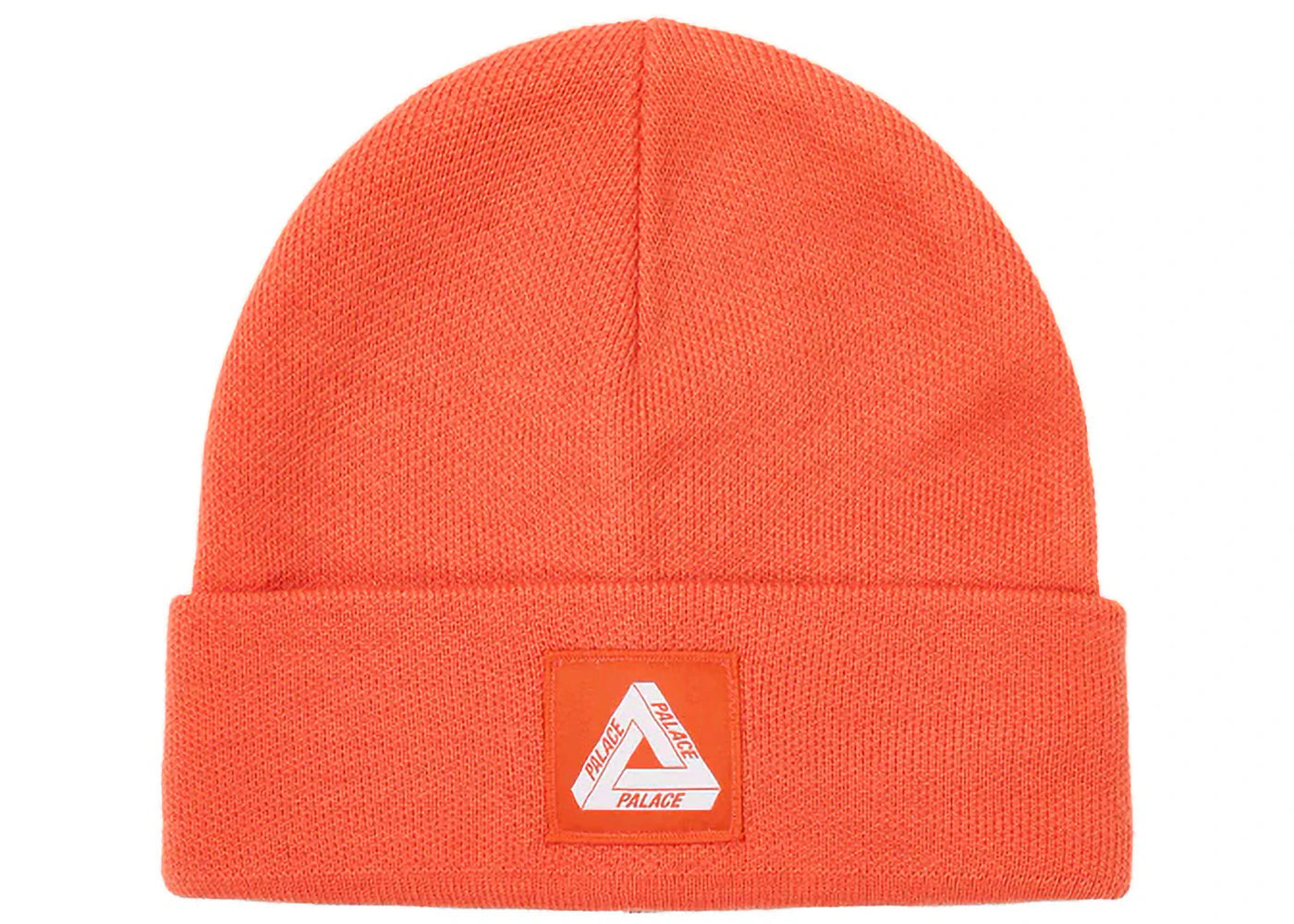Palace Tri-Ferg Patch Beanie Tiger Orange