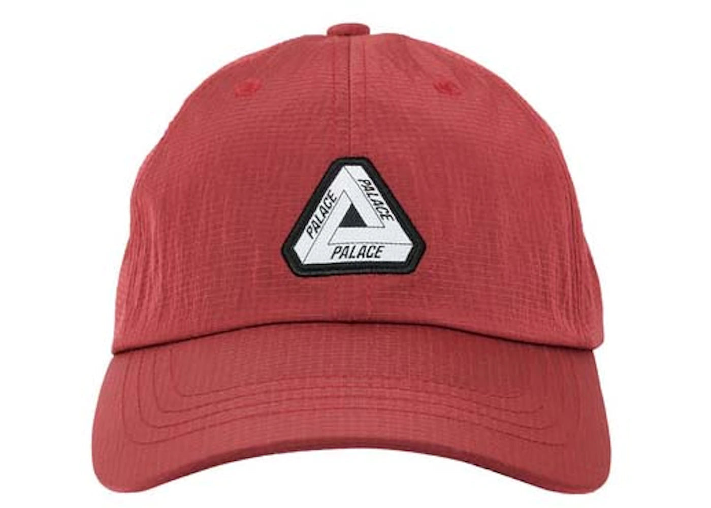 Palace Tri-Ferg Patch Shell 6-Panel Burgundy