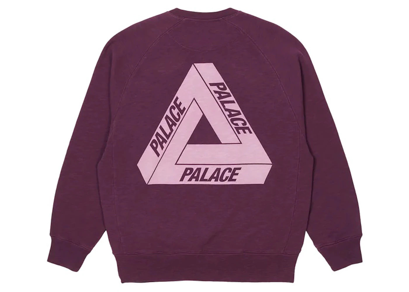 Palace Tri-Ferg Slub Crew Purple