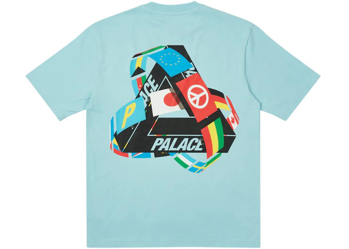 Palace Tri-Flag T-shirt Blue