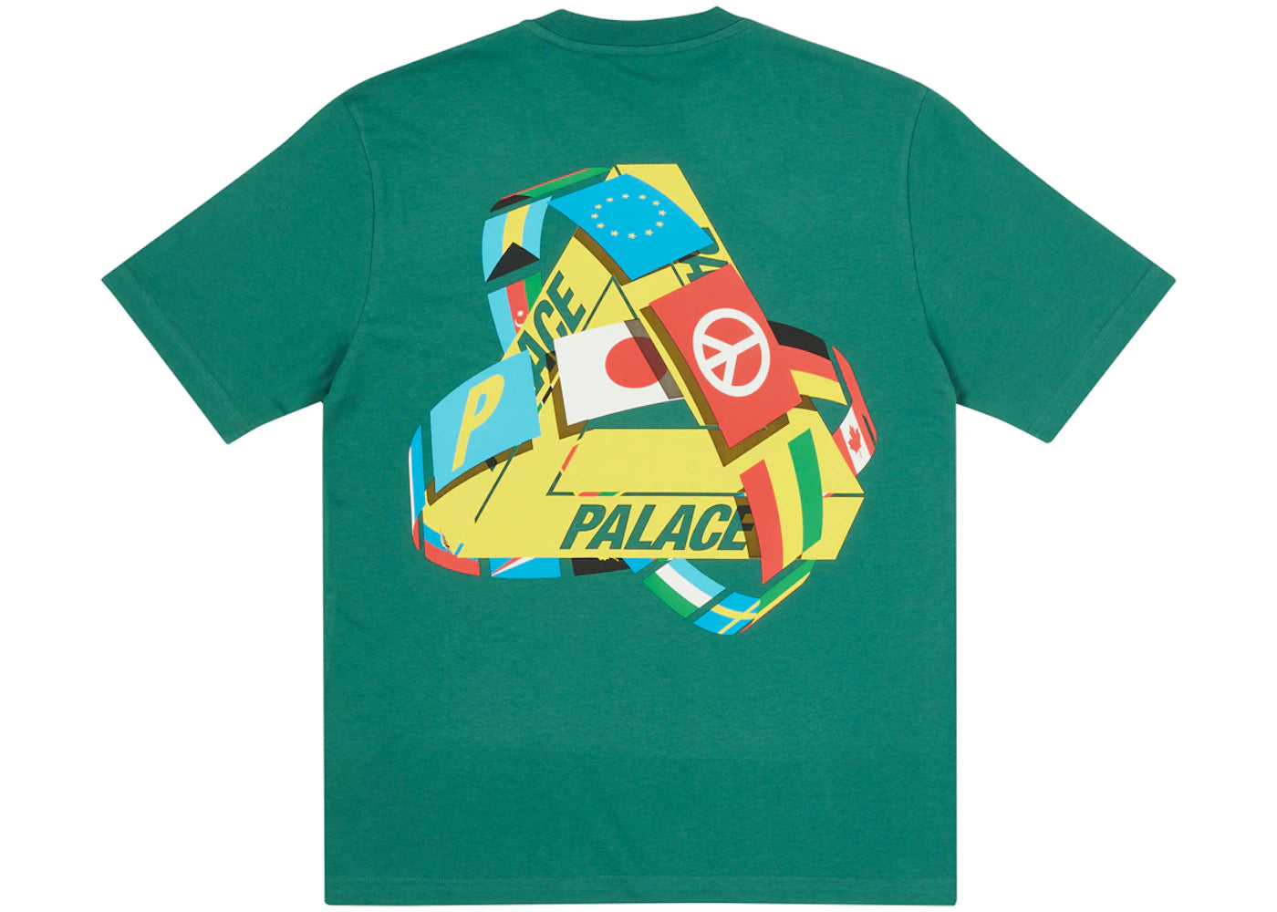 Palace Tri-Flag T-shirt Green