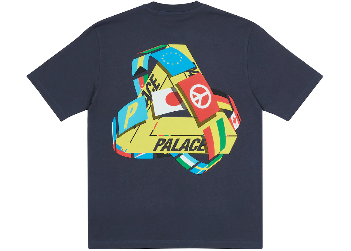 Palace Tri-Flag T-shirt Navy