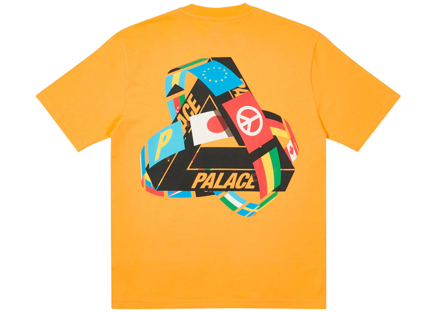 Palace Tri-Flag T-shirt Orange