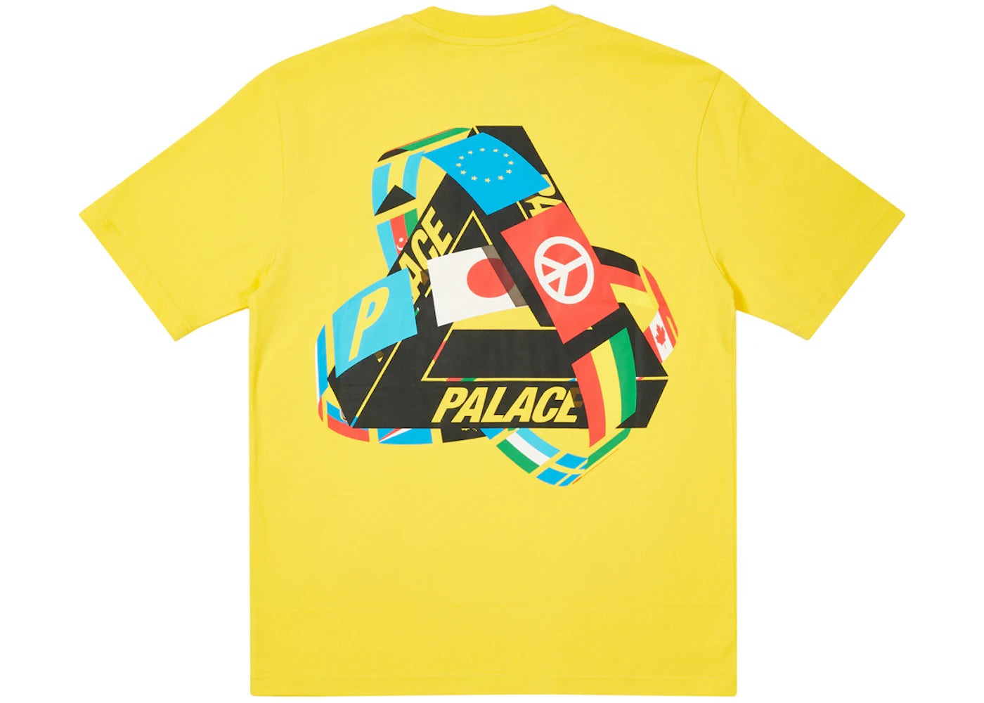 Palace Tri-Flag T-shirt Yellow