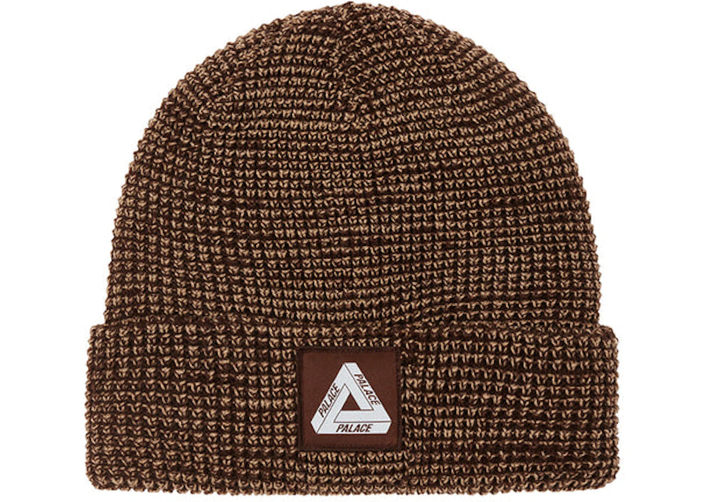 Palace Tri-Freg Patch Beanie Brown