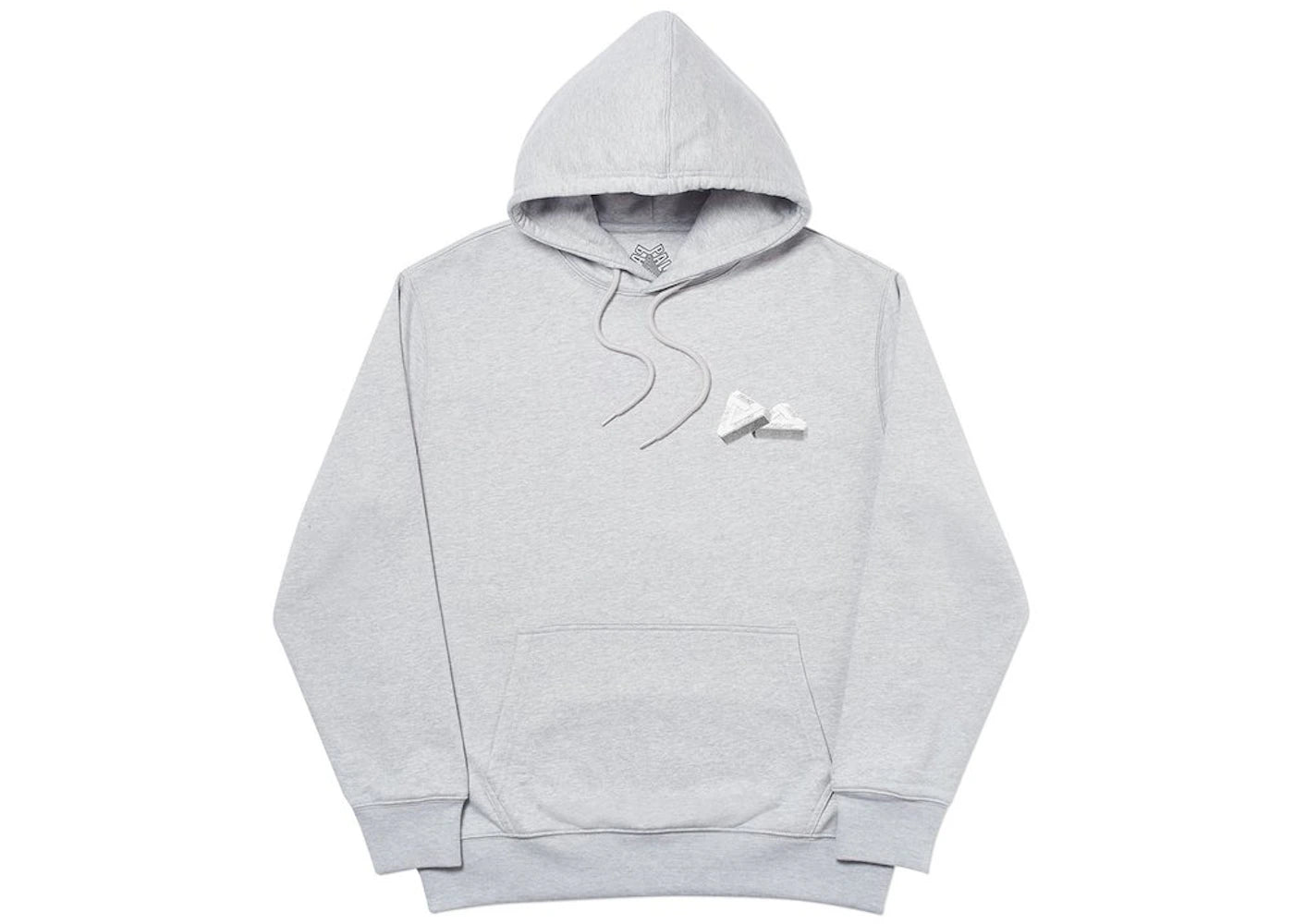 Palace Tri-Gaine Hood Grey Marl