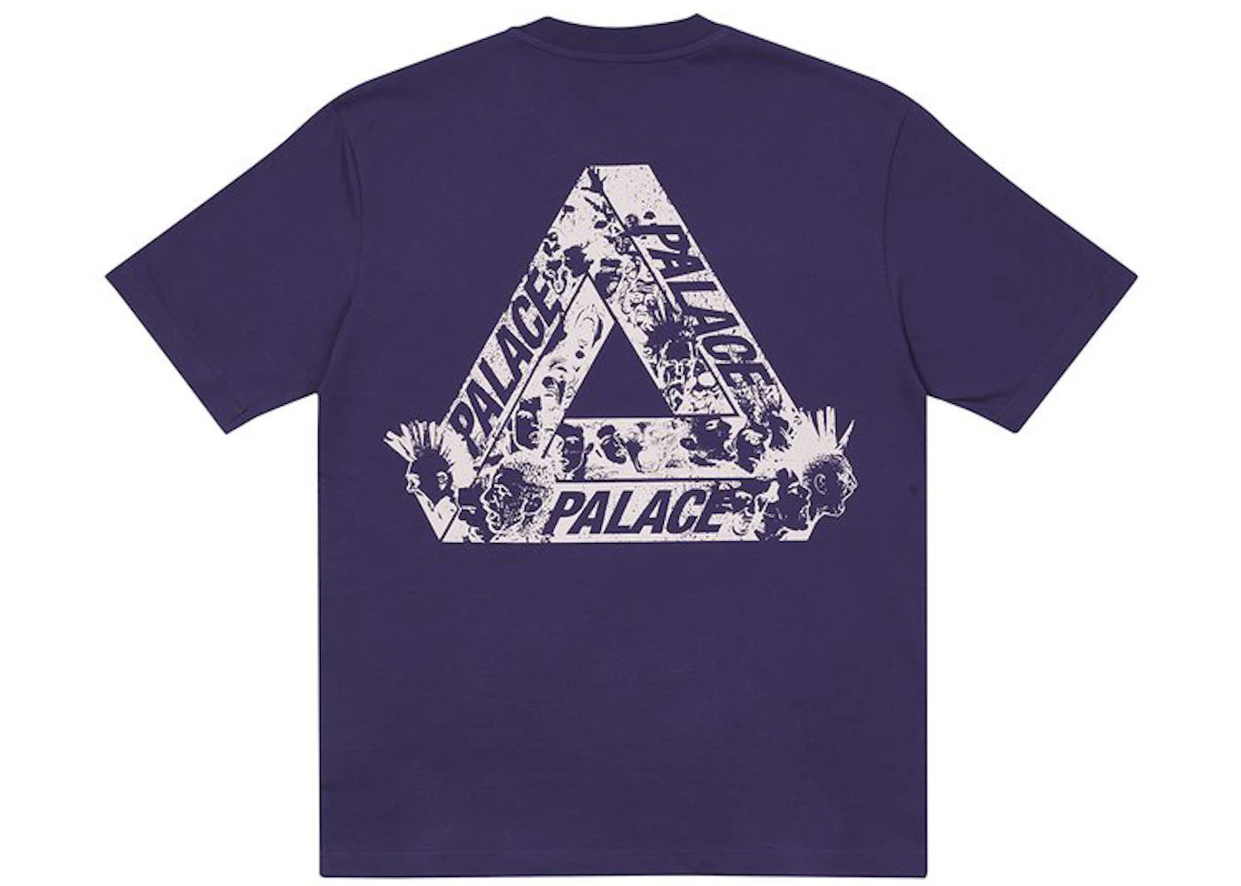 Palace Tri-Heads T-shirt Purple