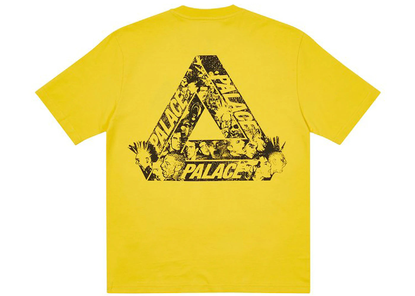 Palace Tri-Heads T-shirt Yellow