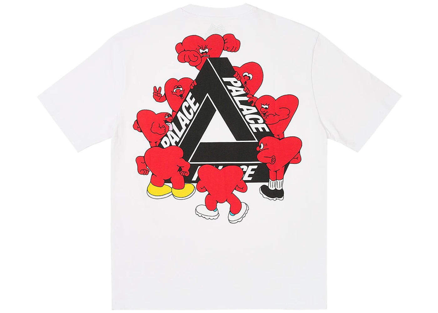 Palace Tri-Hearts T-shirt (SS24) White