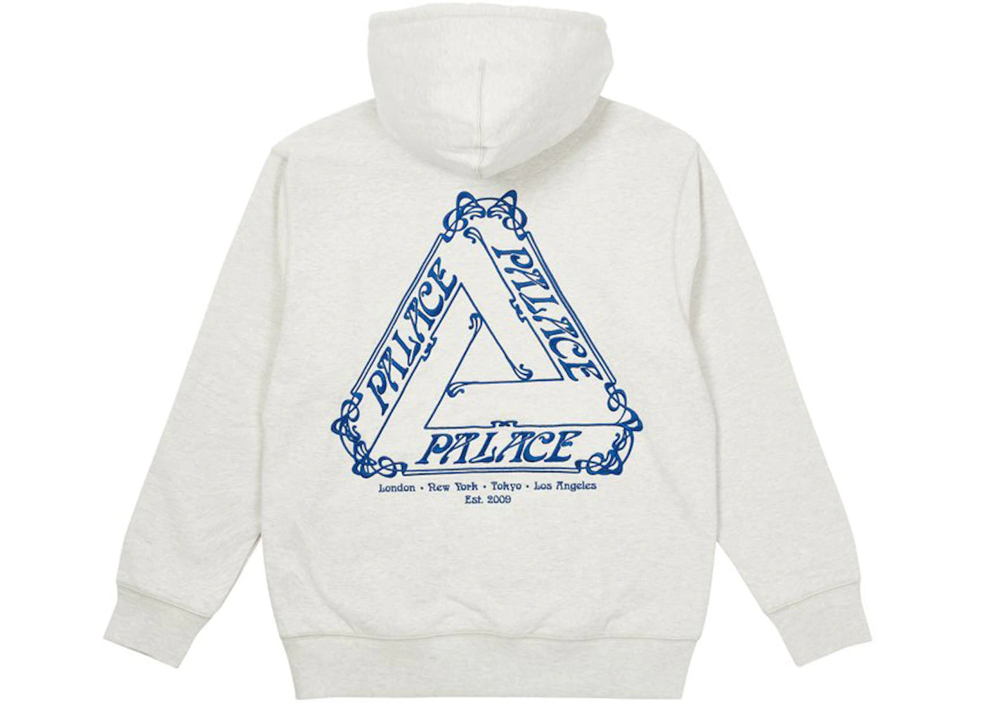 Palace Tri-Le Beurre Hood Grey Marl