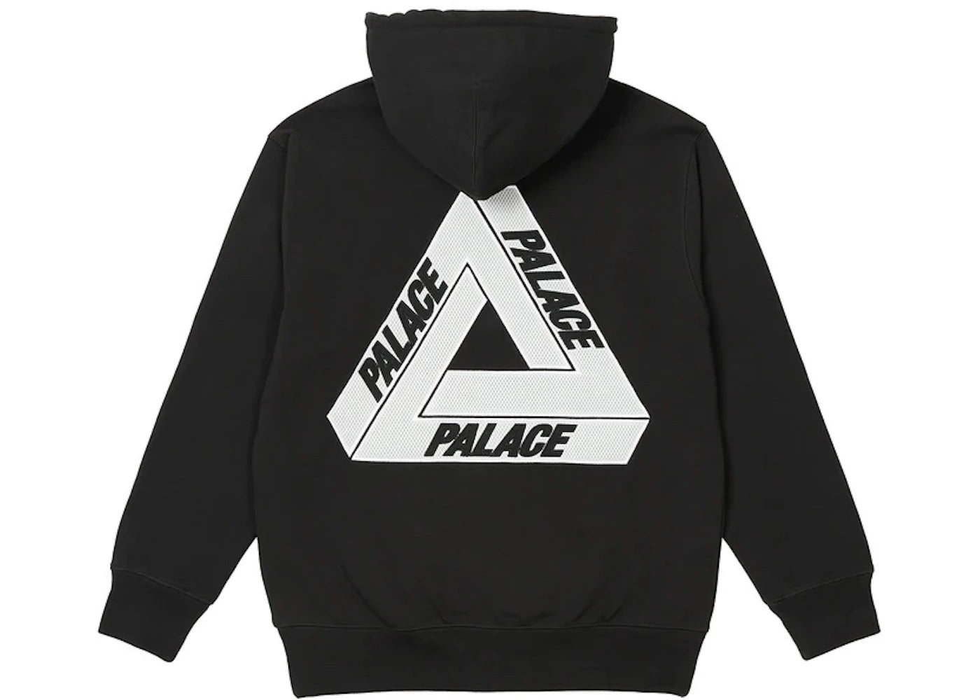 Palace Tri-Mesh Hood Black