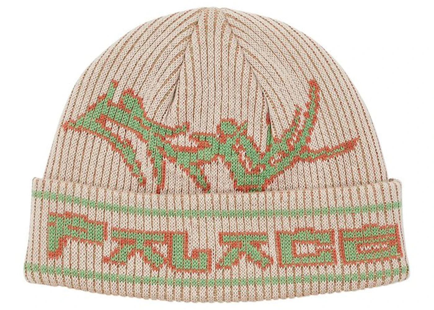 Palace Tri-Pal Beanie Sand