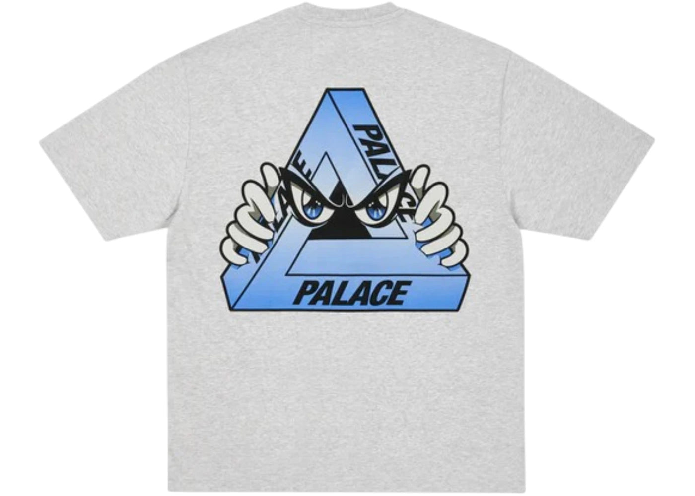 Palace Tri-Peek T-Shirt Grey Marl