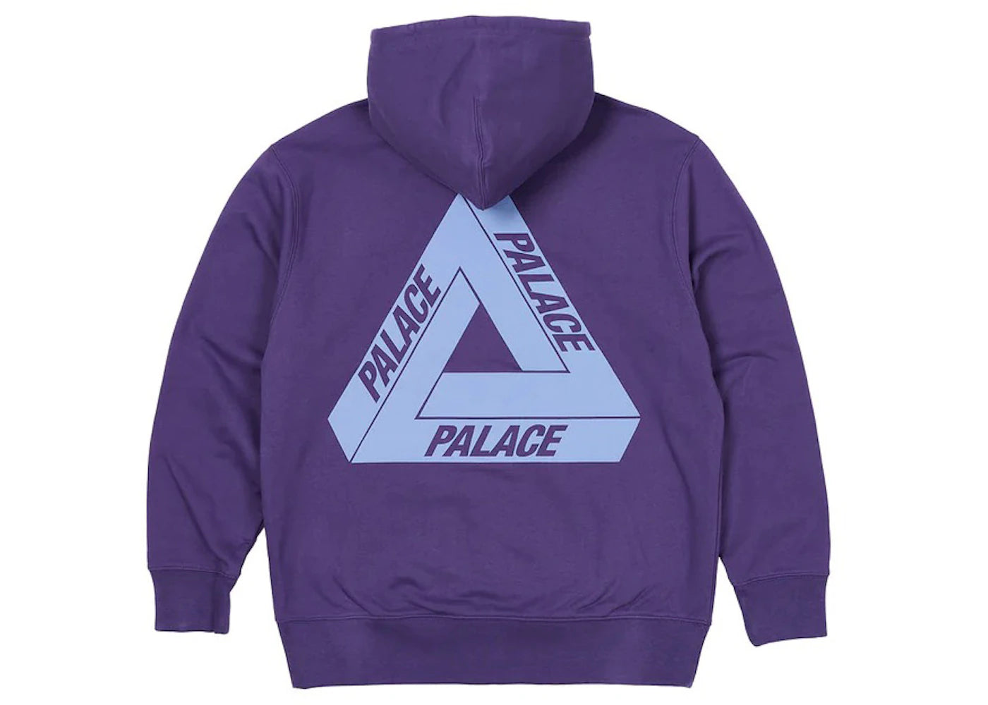 Palace Tri-Puff Print Zip Hood Perfect Purple