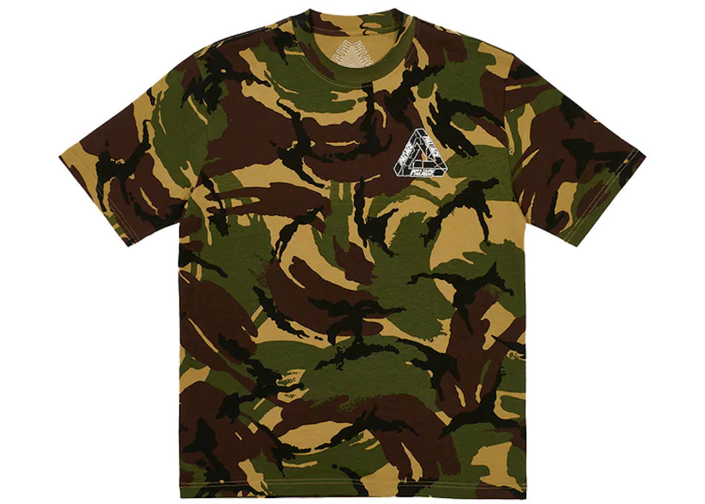 Palace Tri-Ripped T-Shirt Woodland Camo