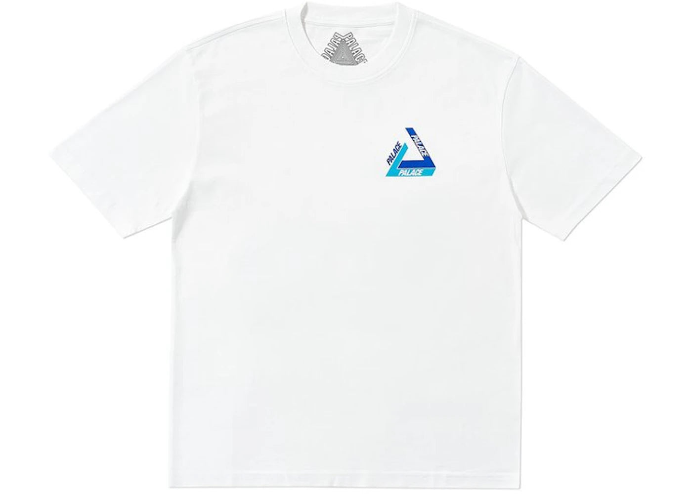 Palace Tri-Shadow T-shirt White/Blue