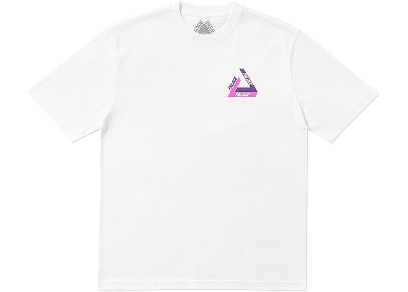 Palace Tri-Shadow T-shirt White/Purple