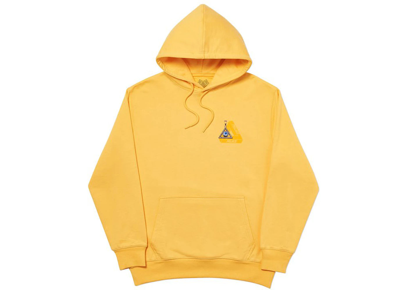 Palace Tri-Smiler Hood Yellow