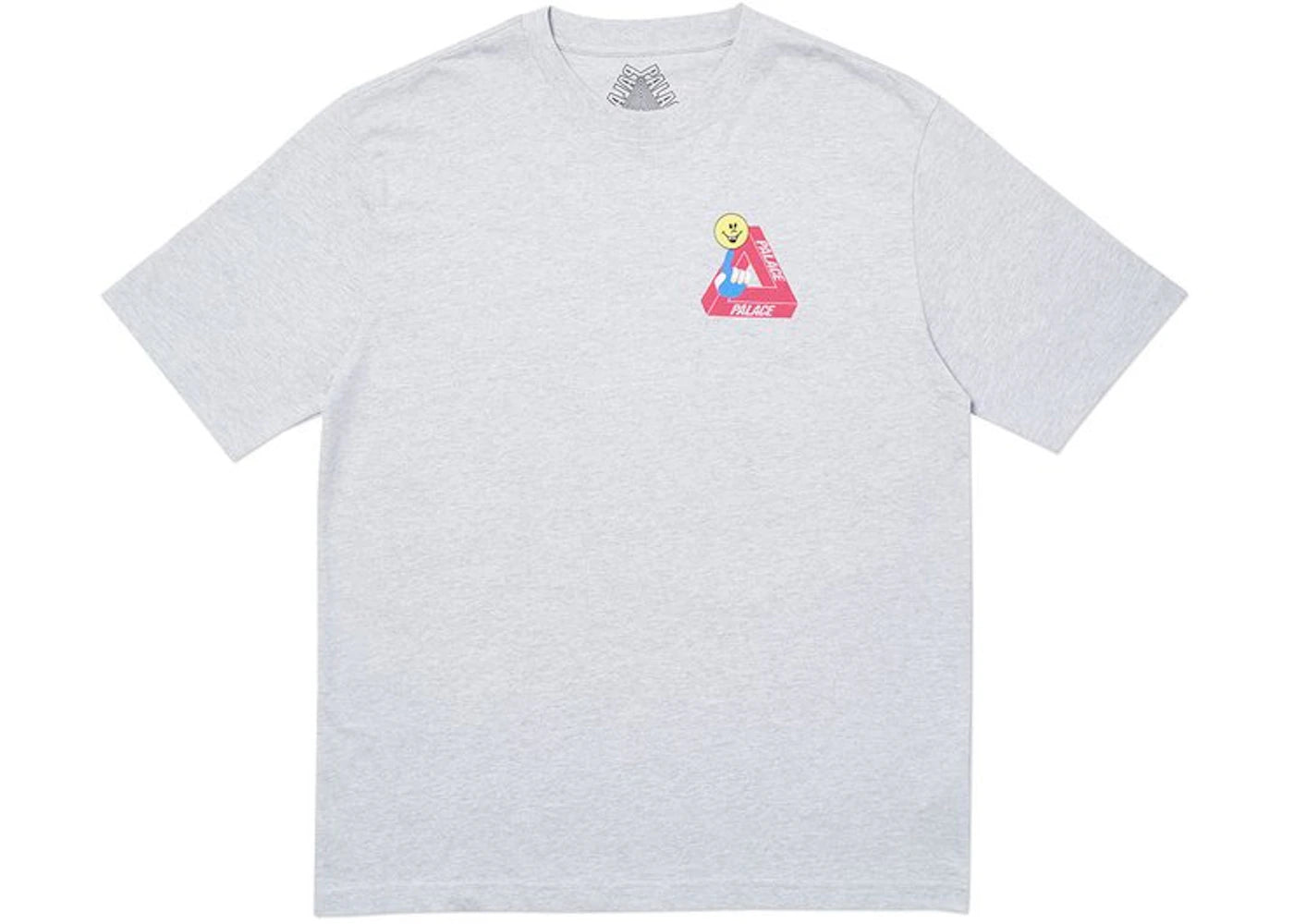 Palace Tri-Smiler T-shirt Grey Marl