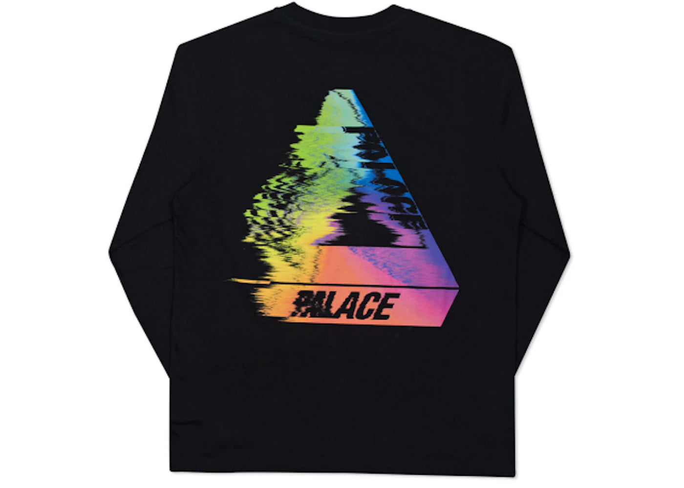 Palace Tri-Smudge L/S T-shirt Black