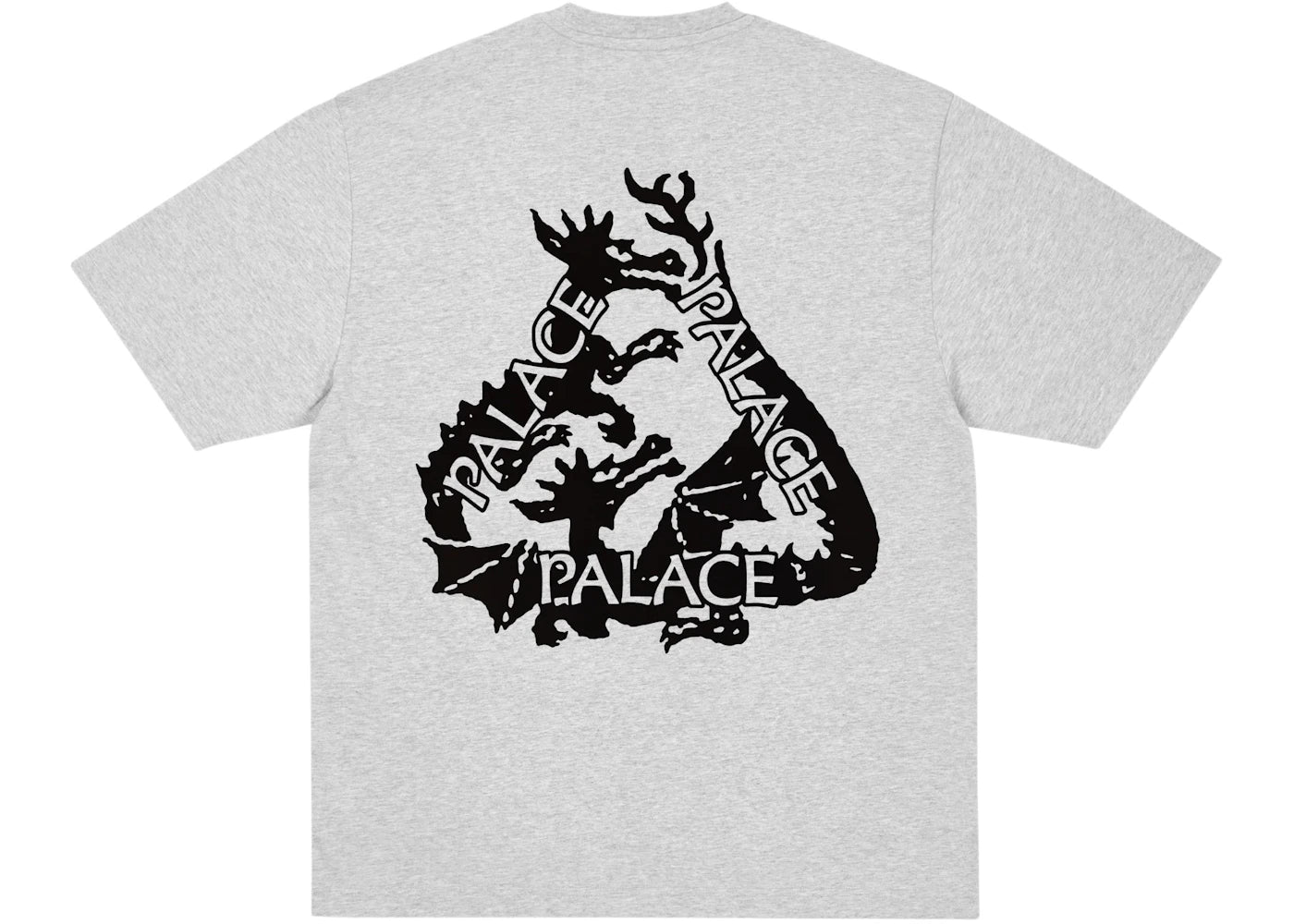 Palace Tri Sorcery T-Shirt Grey Marl
