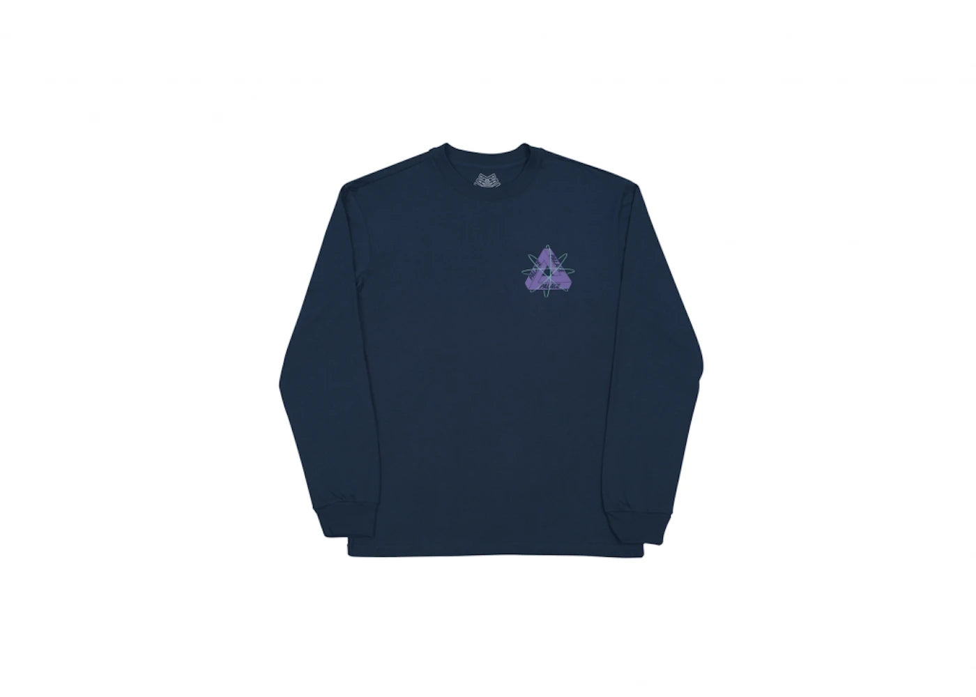 Palace Tri-Spaced Longsleeve Navy