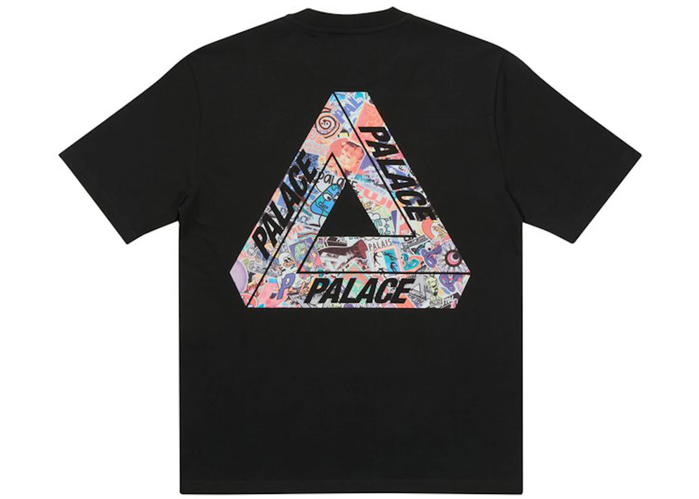 Palace Tri-Sticker Pack T-shirt Black