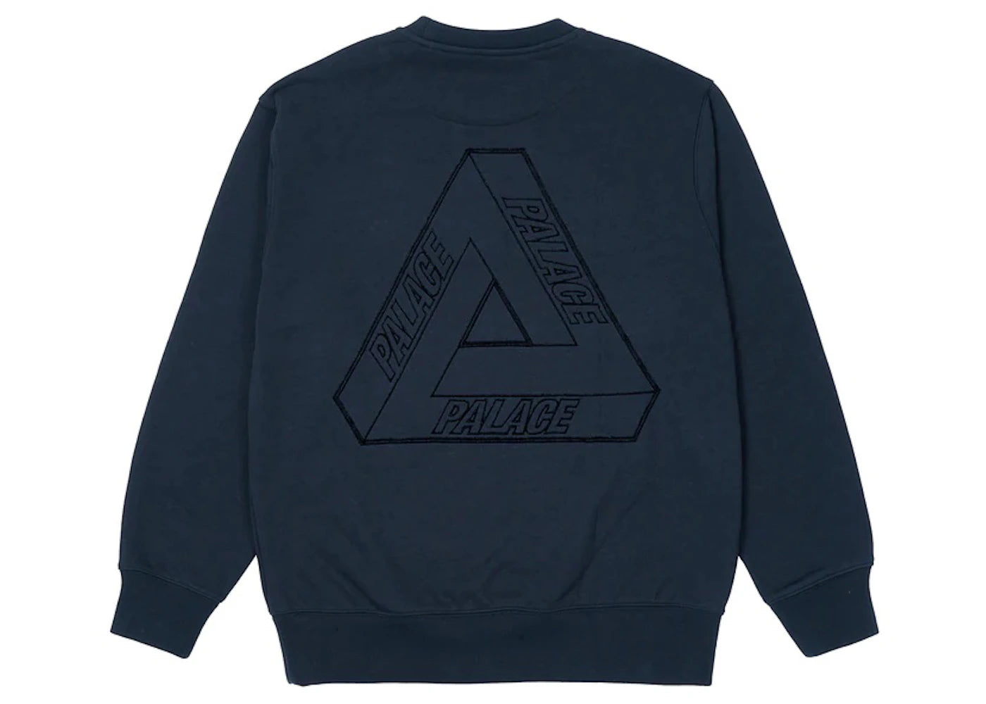 Palace Tri-Stitch Crew Navy