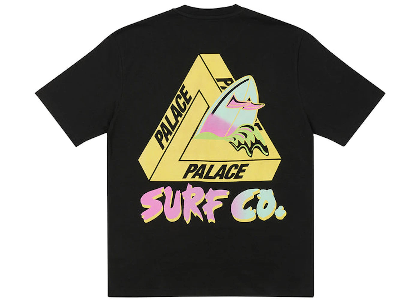 Palace Tri-Surf Co T-shirt Black