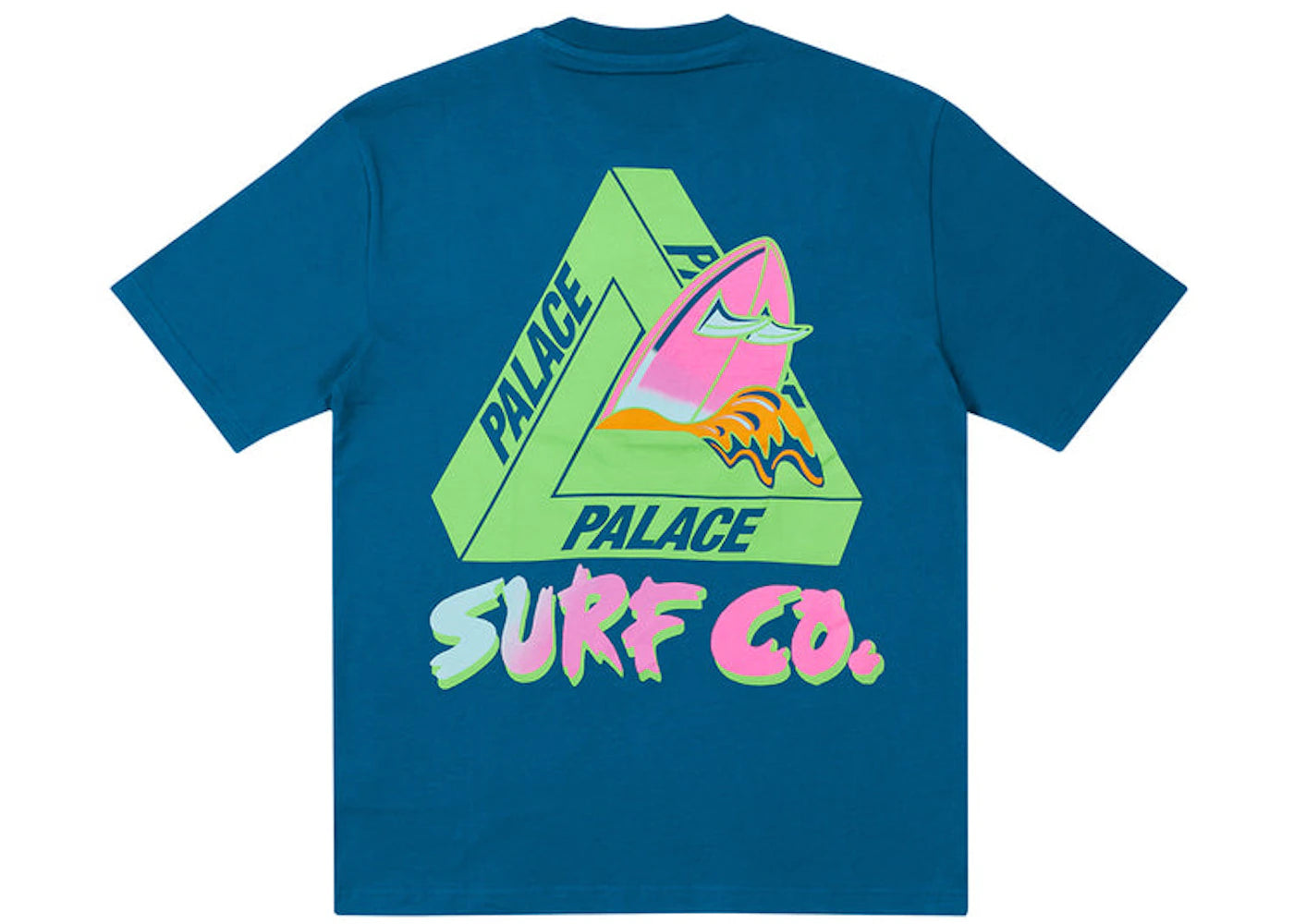 Palace Tri-Surf Co T-shirt Blue