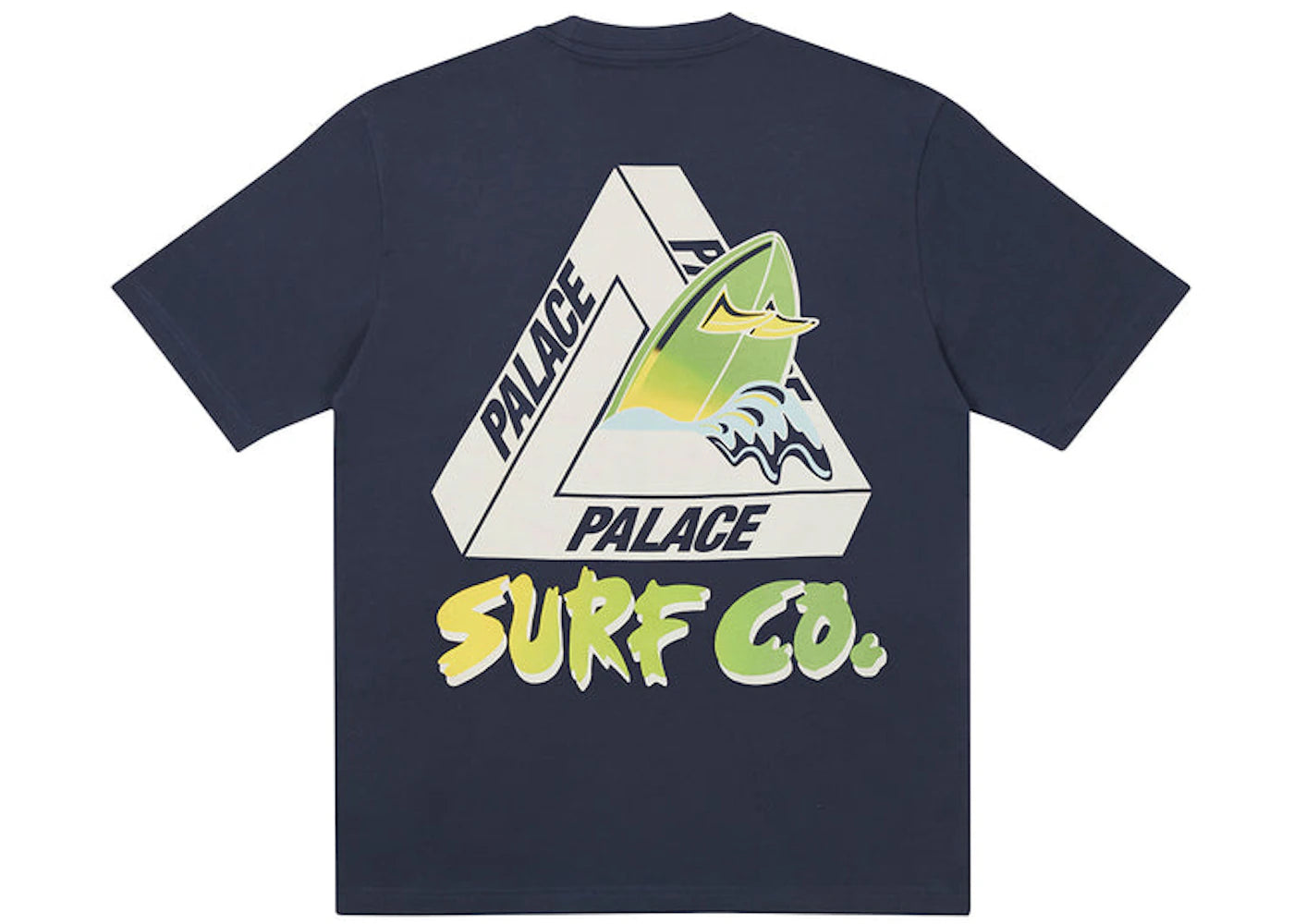 Palace Tri-Surf Co T-shirt Navy