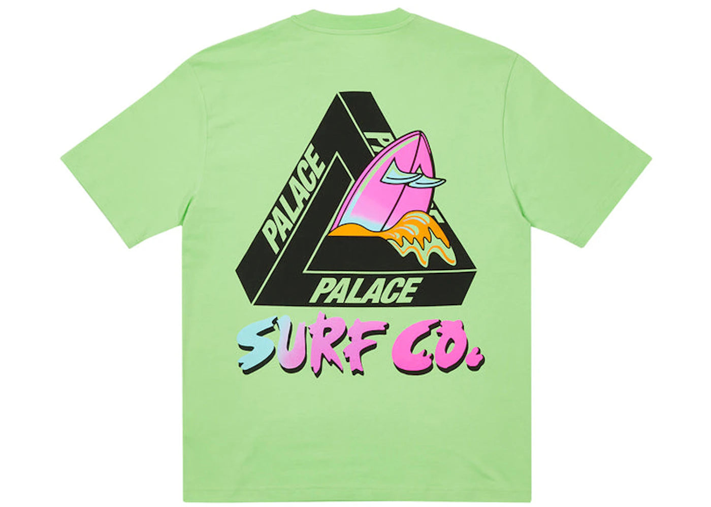 Palace Tri-Surf Co T-shirt Pistachio