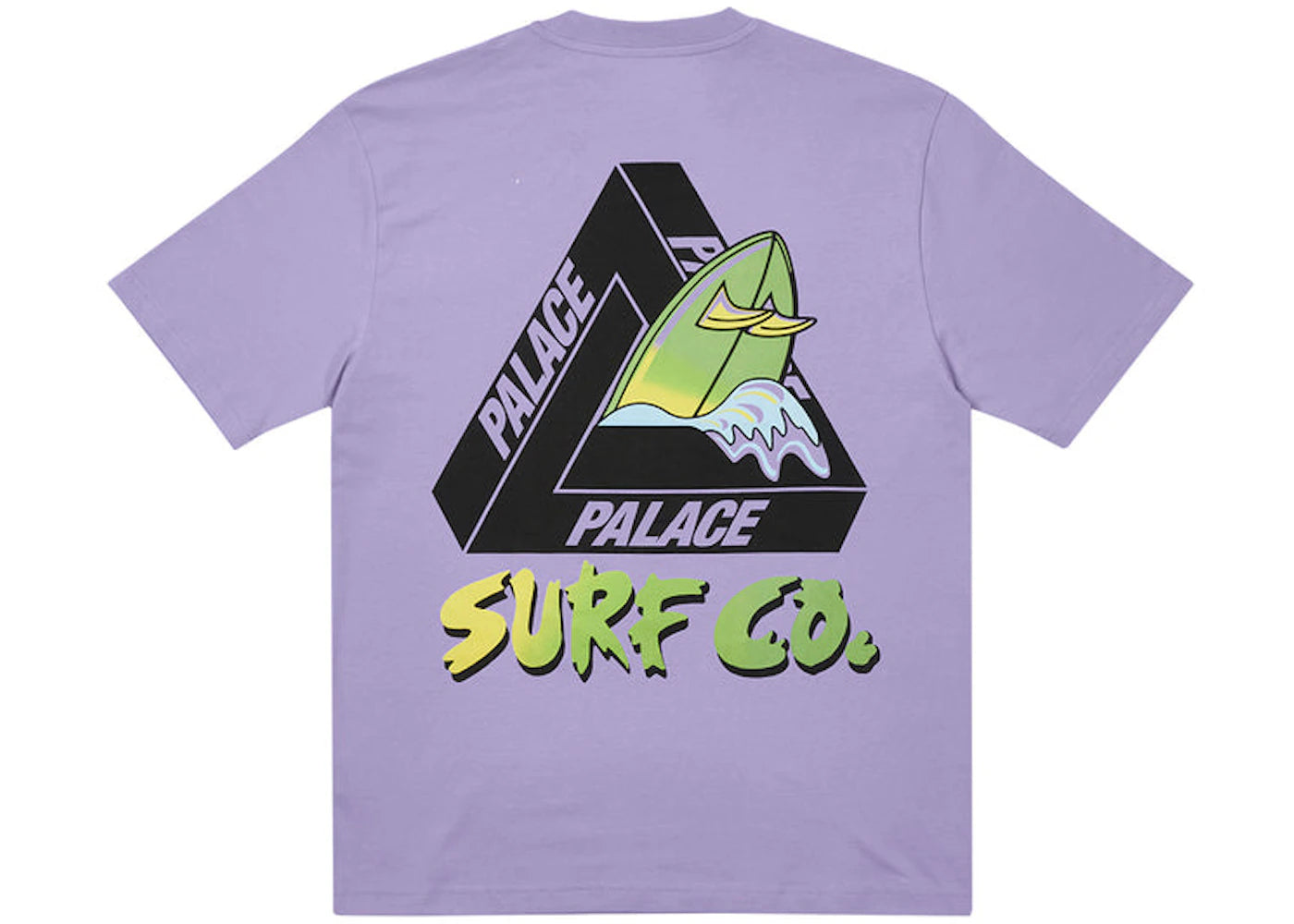 Palace Tri-Surf Co T-shirt Violet