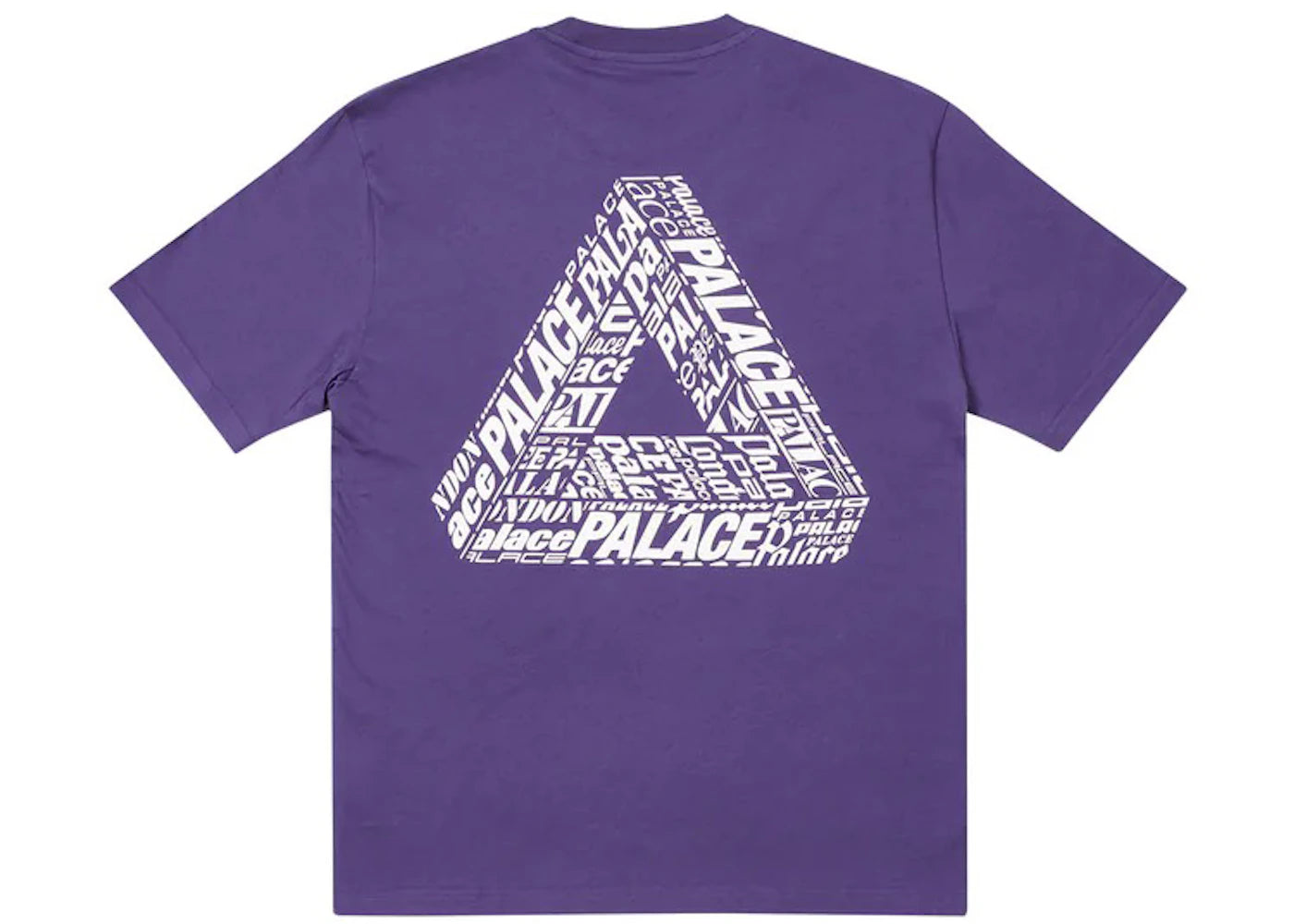 Palace Tri-Text T-Shirt Purple