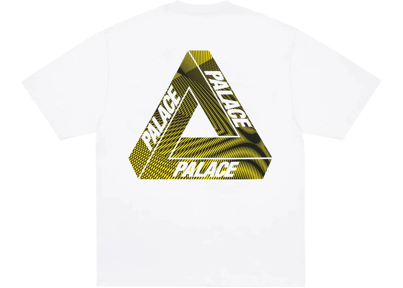 Palace Tri-Vex T-Shirt White/Yellow