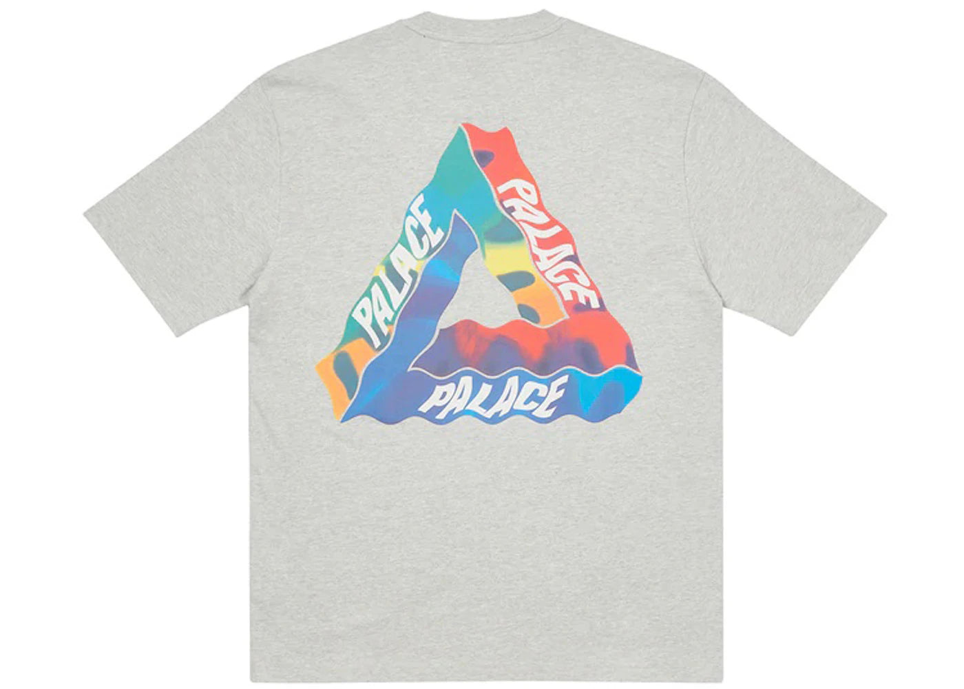 Palace Tri-Visions T-shirt Grey Marl