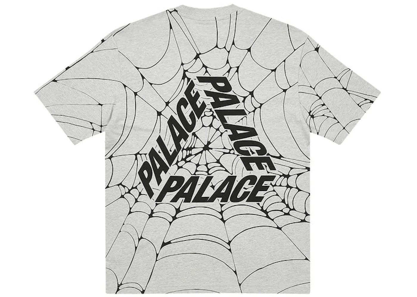Palace Tri-Web T-Shirt Grey Marl