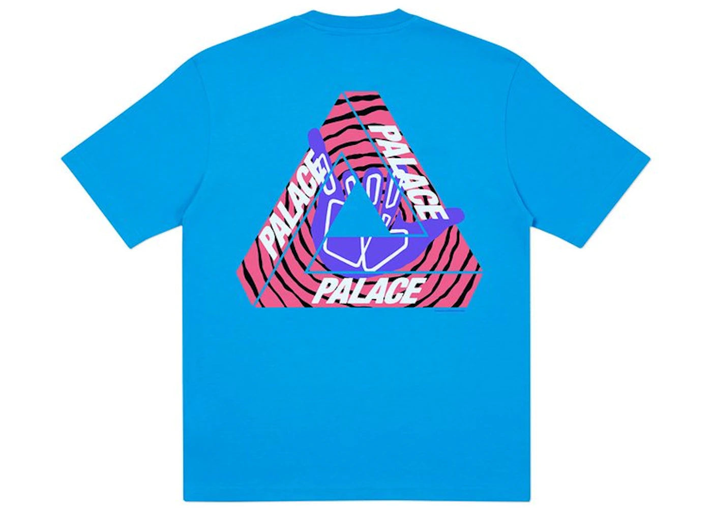 Palace Tri-Zooted Shakka T-shirt Blue