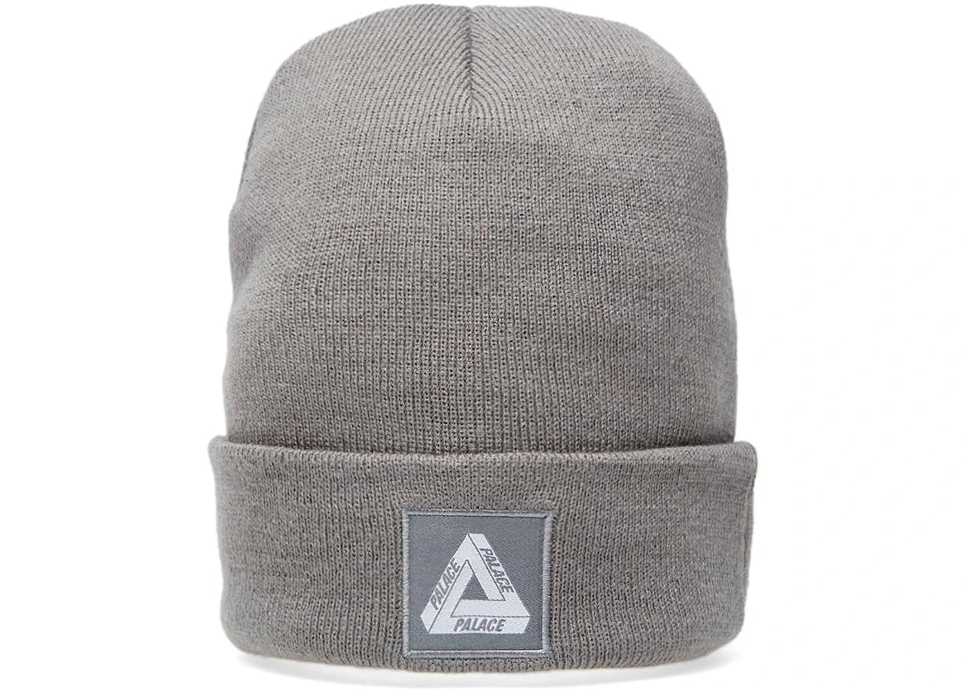 Palace Triferg Patch Beanie Silver