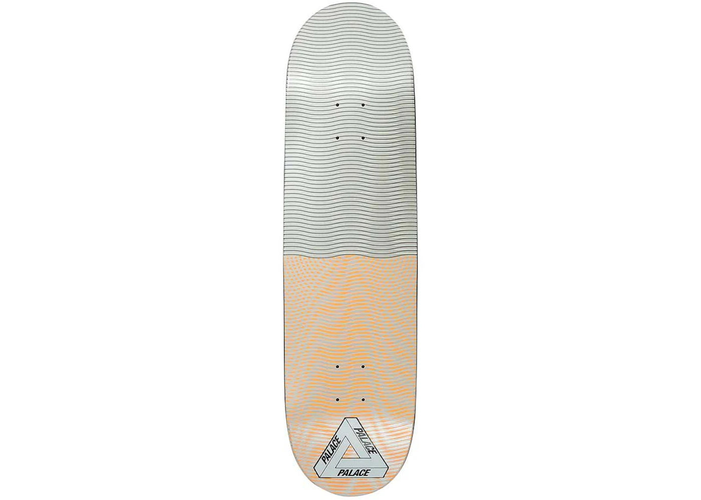 Palace Trippy Silver 8.6 Skateboard Deck