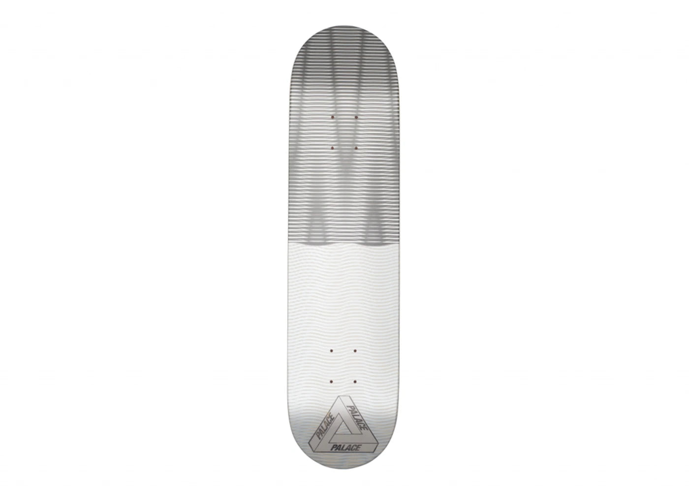 Palace Trippy Stick 7.75 Skateboard Deck White/Silver