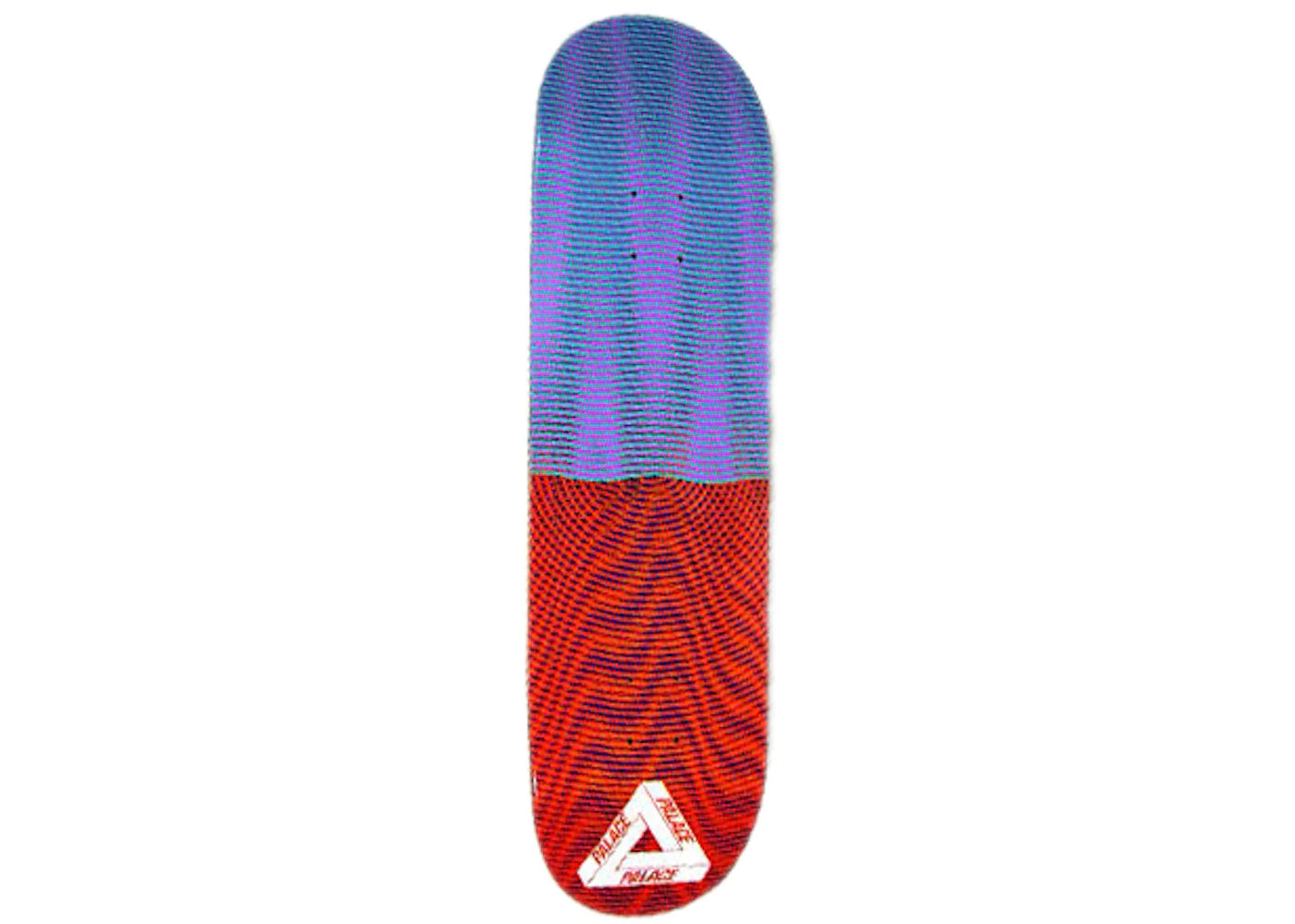 Palace Trippy Stick Skateboard Deck Blue/Orange