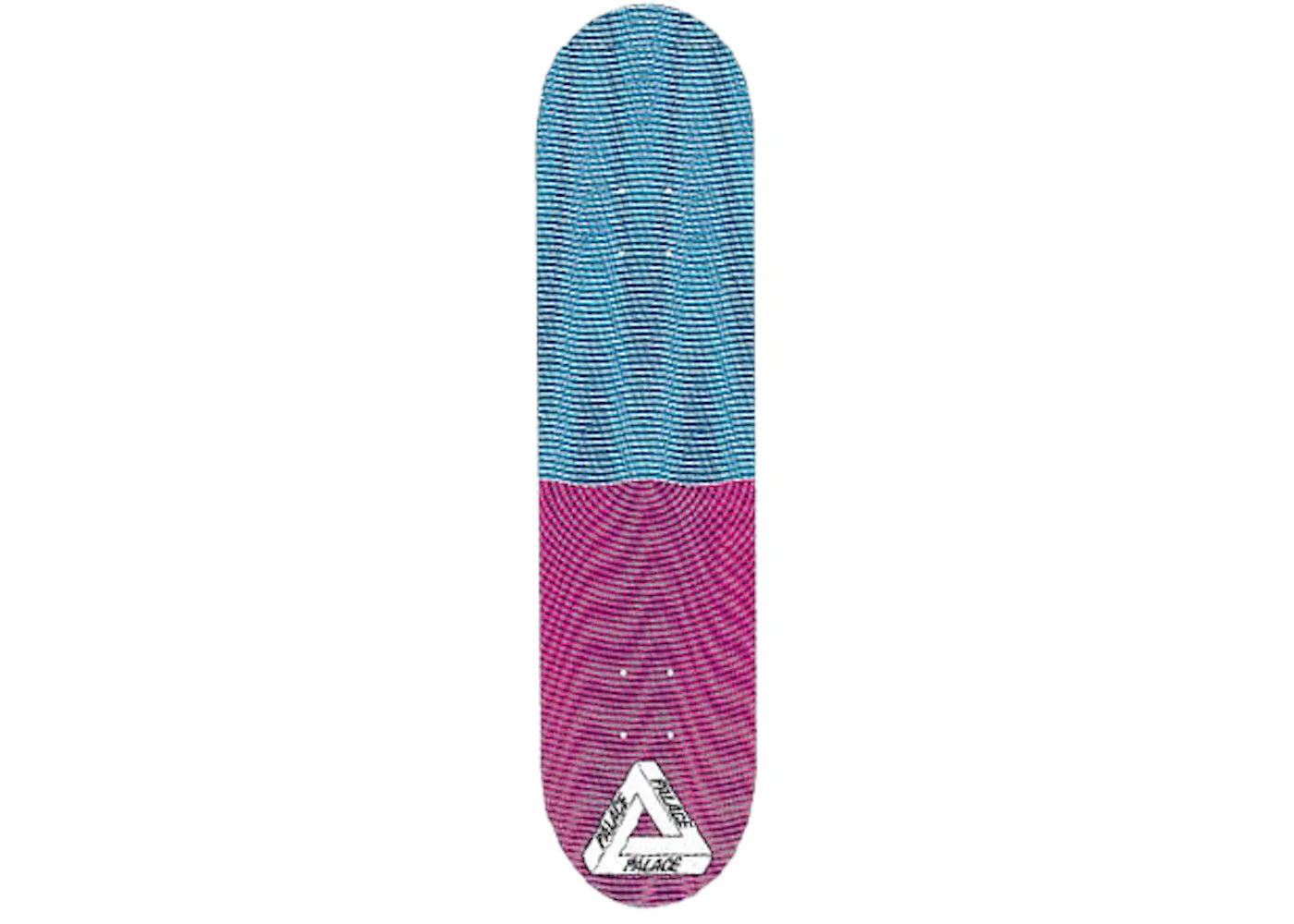 Palace Trippy Stick Skateboard Deck Blue/Purple