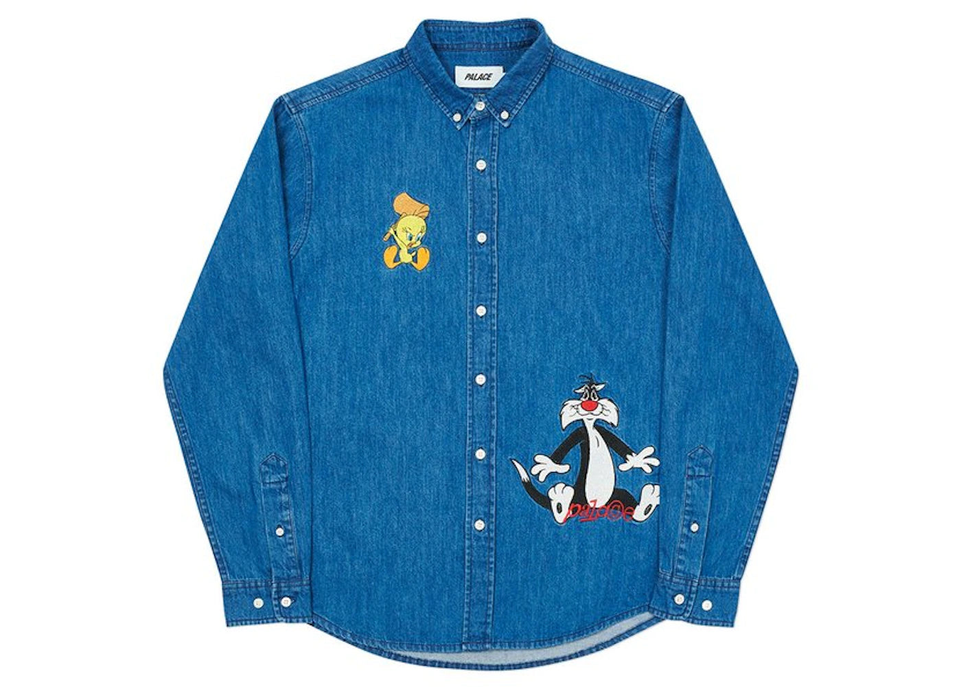 Palace Tweety-P Shirt Mid Wash