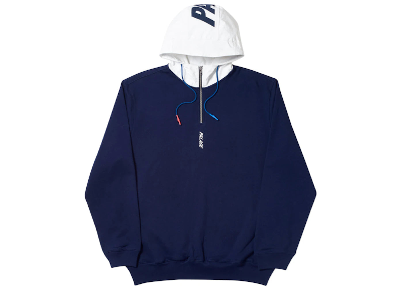 Palace Twill 1/4 Hood Navy